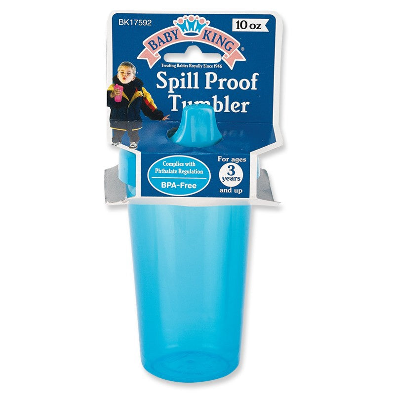BABYKING Baby SPILL-PROOF Tumbler BK17592 10OZ 6MONTHS + Bpa Free
