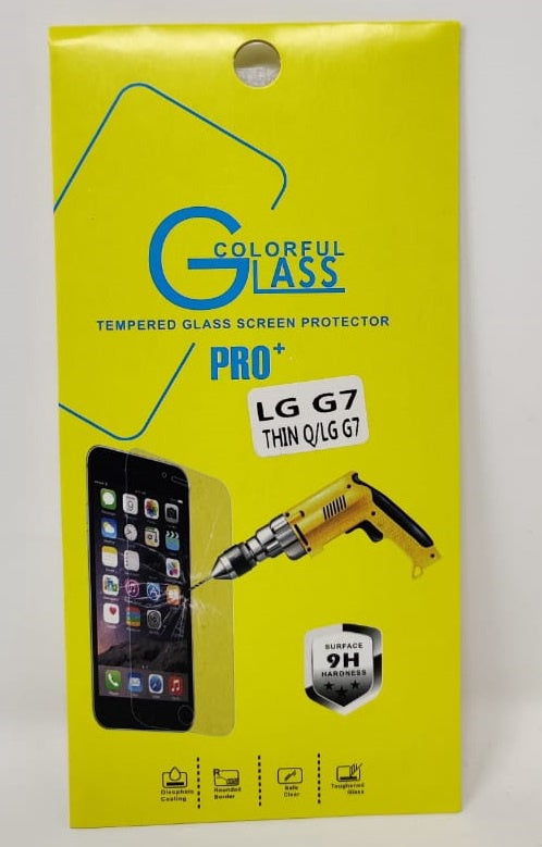 GENERIC Phone Screen Protector for Lg G7 Tempered Glass Pro+ Colorful Glass