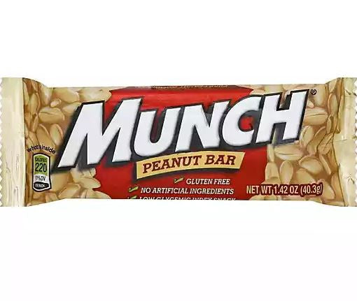 MUNCH Peanut Bar 1.42OZ 40.3G