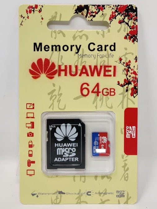 GENERIC Computer Sd Micro Card 64GB with 1ADPTOR Huawei