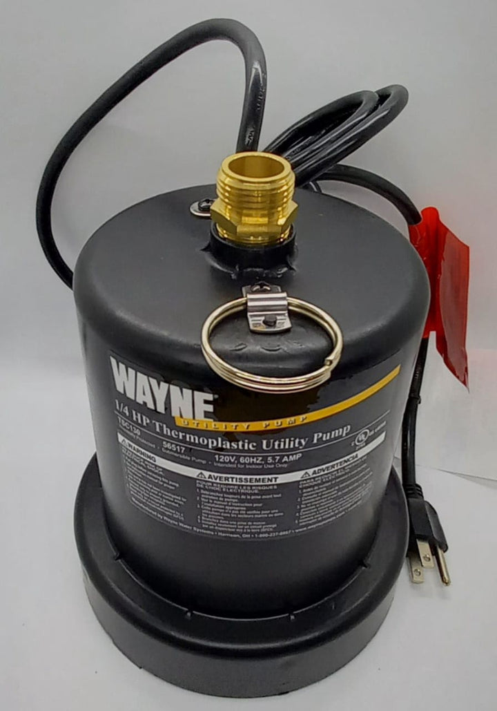WAYNE Water Pump Submersible TSC130 56517 MULTI-USE 1/4HP 1050GAL