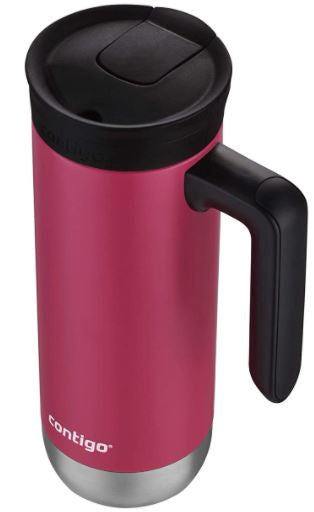CONTIGO Travel Mug Snapseal Insulated 20 OZ, Dragon Fruit