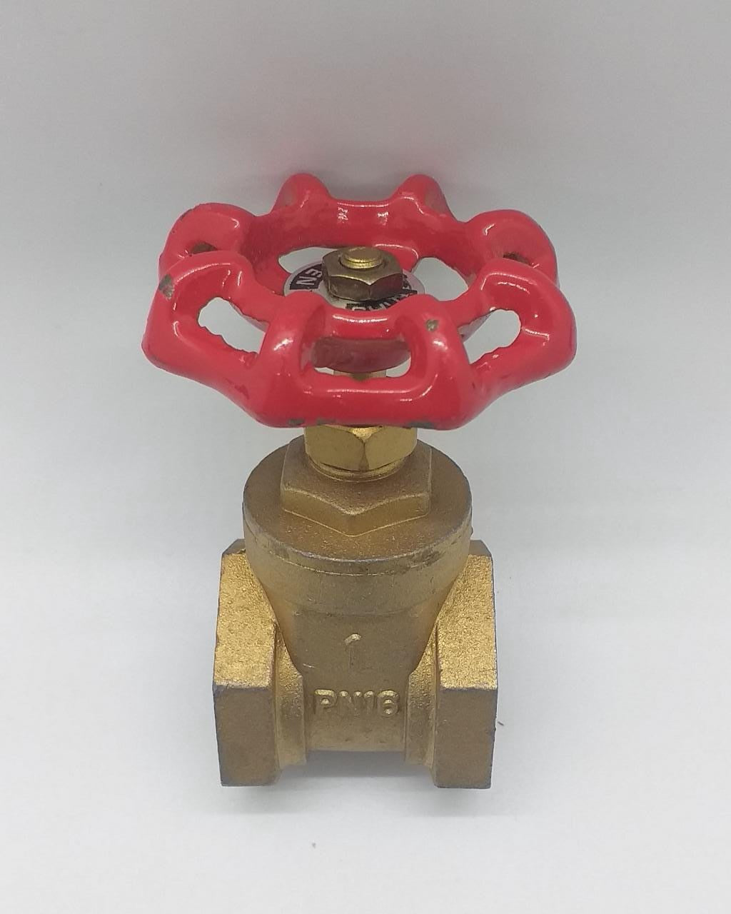 Gate Valve 1" Brass Hf PN16