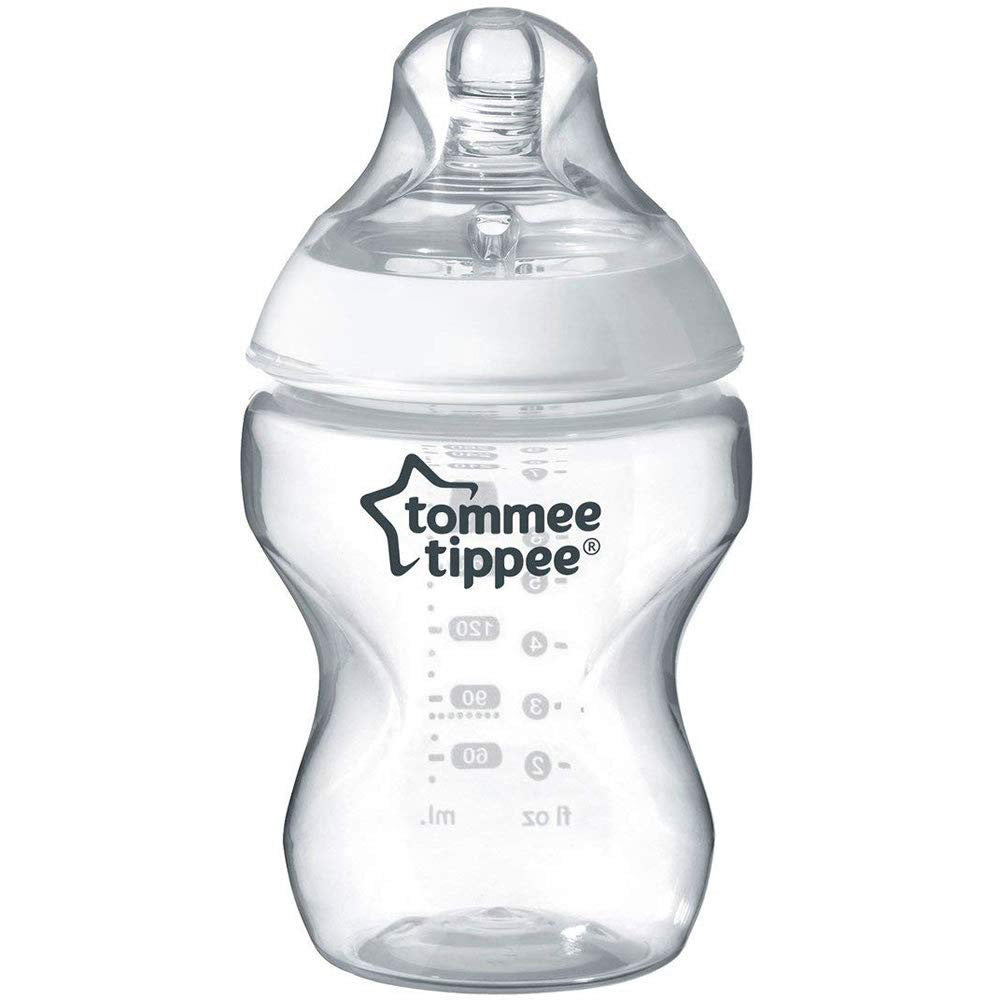 TOMMEE TIPPEE Baby Bottle Closer to Nature Flow, 9 Ounce, 3 Count