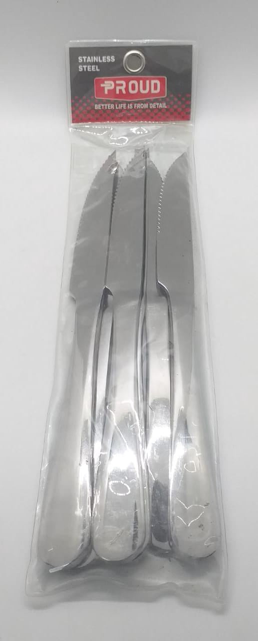 Eating Knives 6PCS Stainless Steel Proud