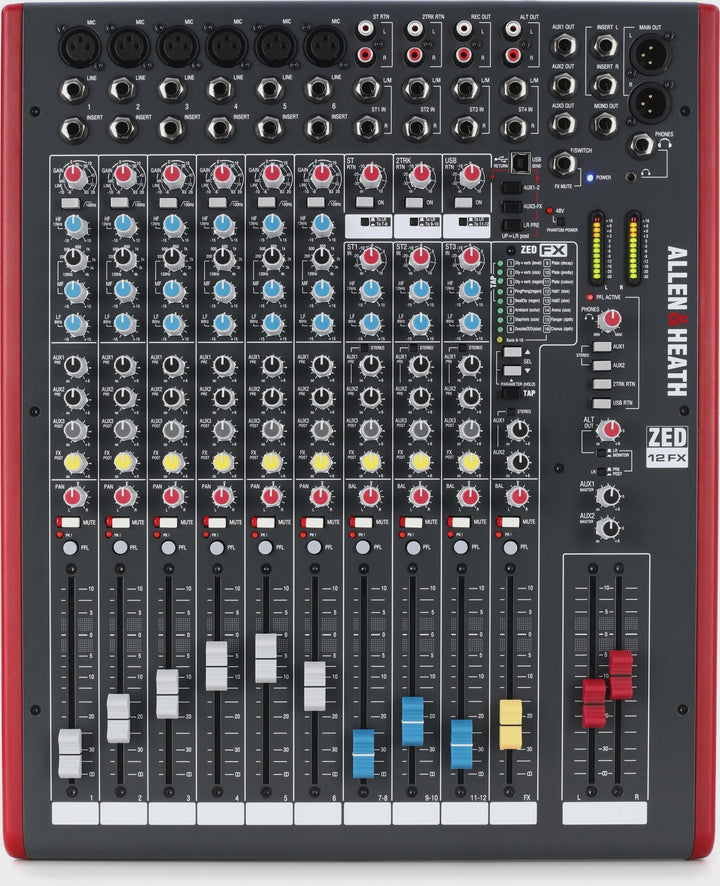 ALLEN & HEATH Mixer ZED-12FX