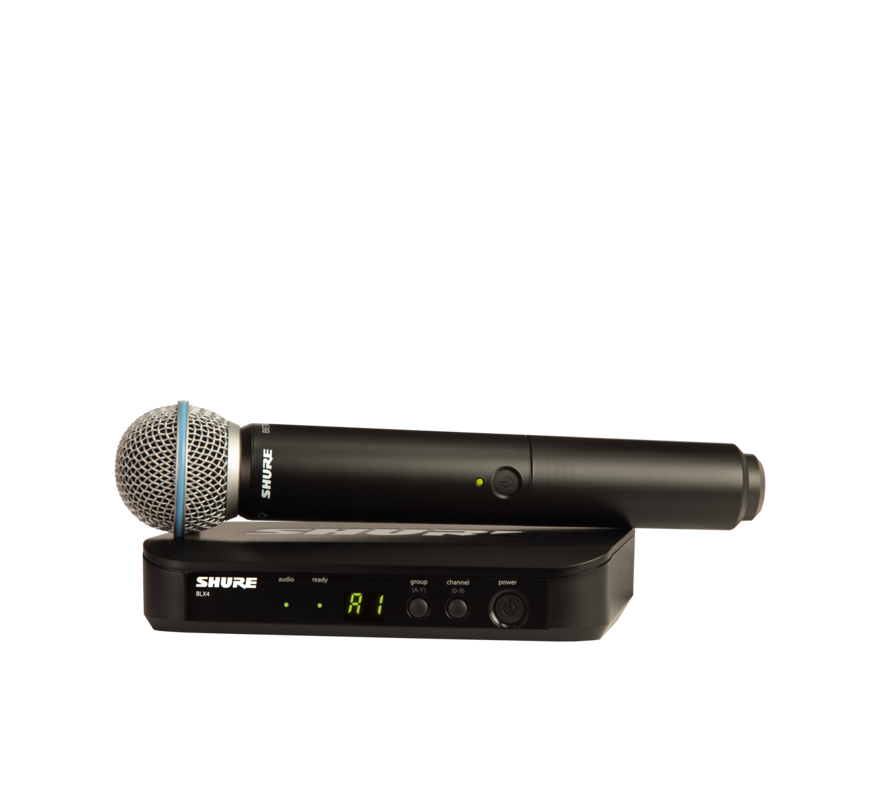 SHURE Microphone Kit BLX24B58H9 Cordless