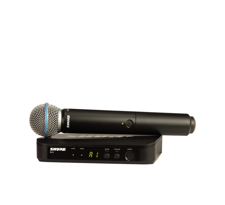 SHURE Microphone Kit BLX24B58H9 Cordless