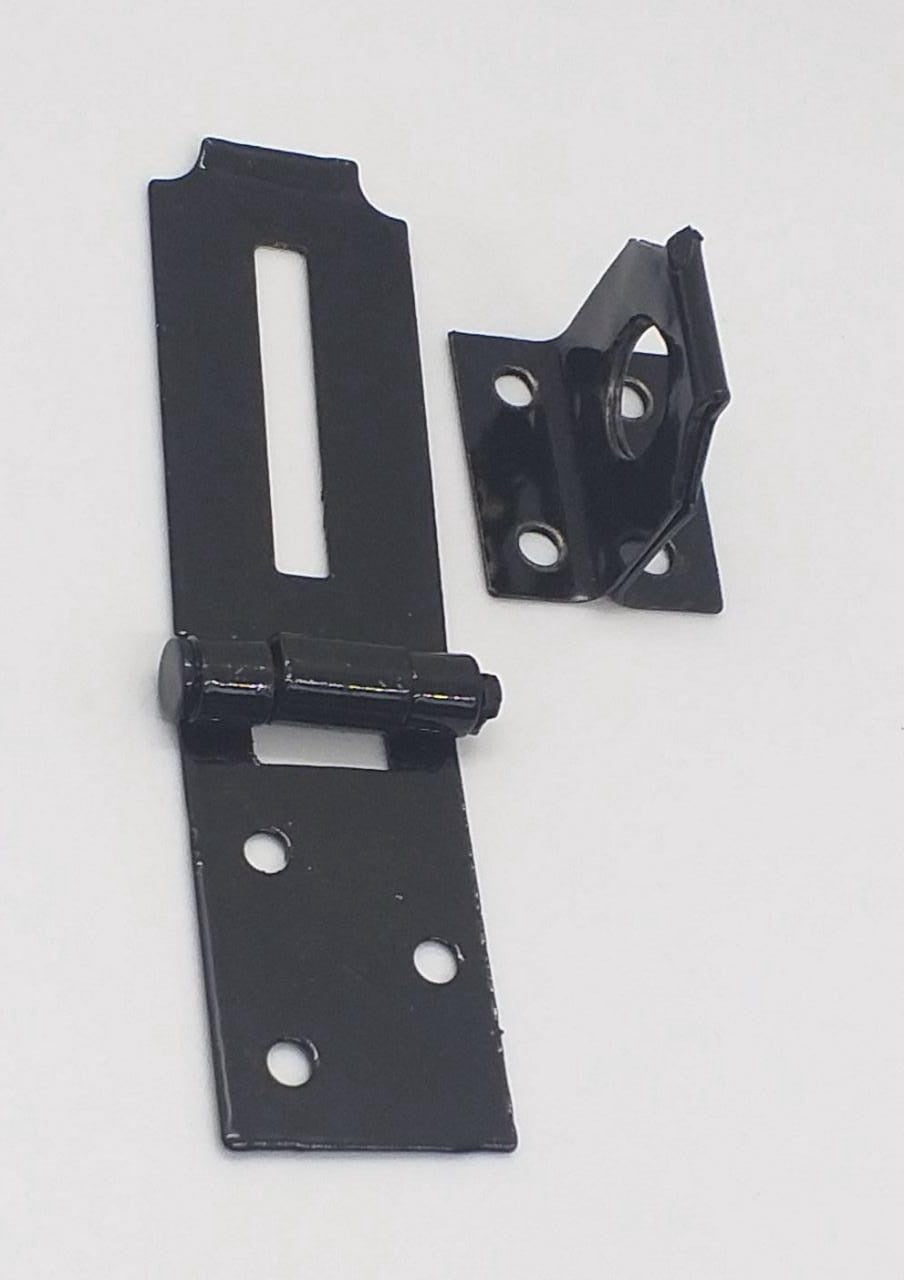Hasp & Staple 2 1/2" Black