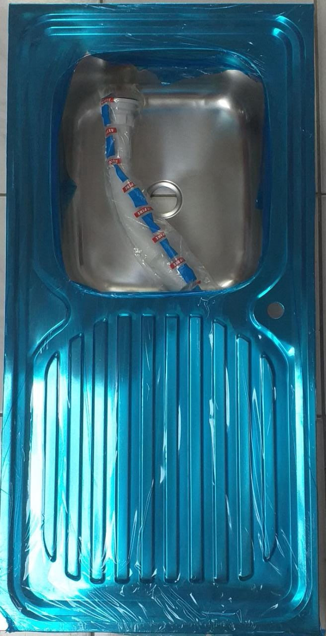 FRANKI Sink S/BOWL S/DRAIN 39.5 " X 19.5" Heavy with Waste