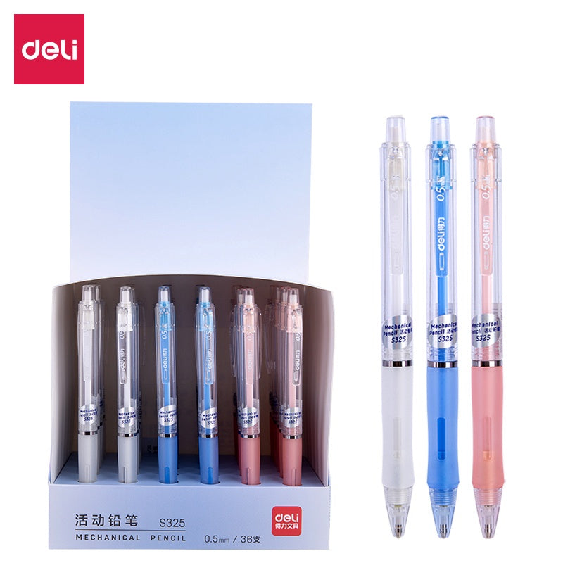 DELI Stationery Pencil S325 Mechanical Pencil 0.5MM Sold Each