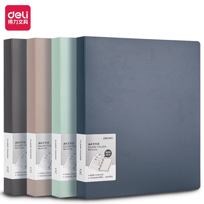 DELI Stationery Clamp Folder 64526