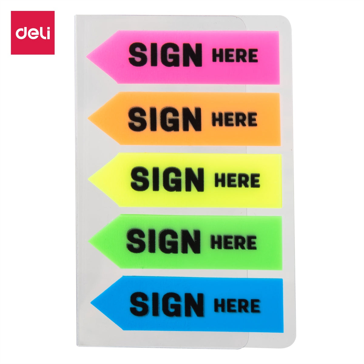DELI Stationery Indicator Sticker Index Tabs A113 02 Sold Each