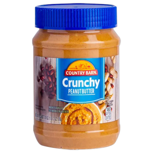 COUNTRY BARN Peanut Butter Crunchy 16OZ 454G