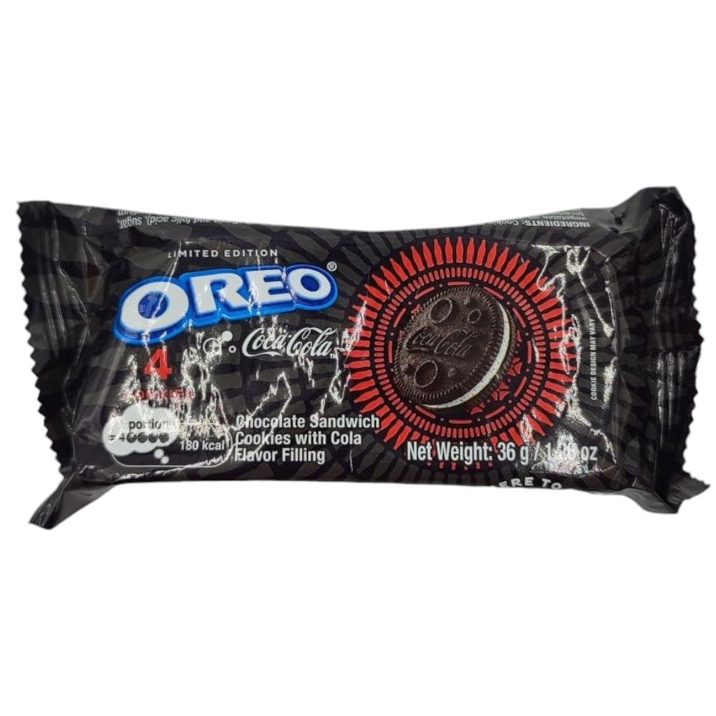 NABISCO Oreo Coca Cola Cookies 1PACK of 4-COOKIES Single 36G