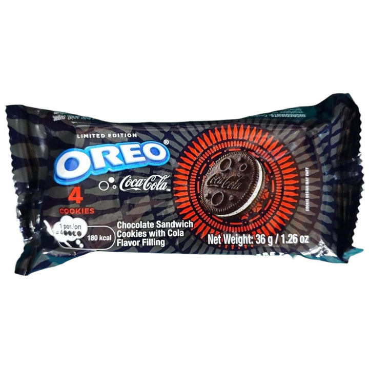 NABISCO Oreo Coca Cola Cookies 1PACK of 4-COOKIES Single 36G