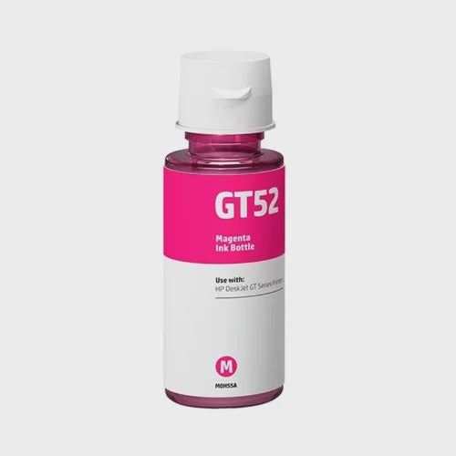 HP Computer Printer Ink GT52 Magenta MOH55AL Bottle