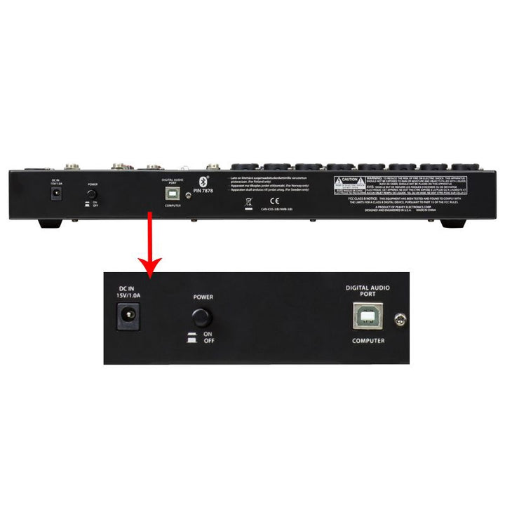 PEAVEY Mixer PV14BT Bluetooth 03614200