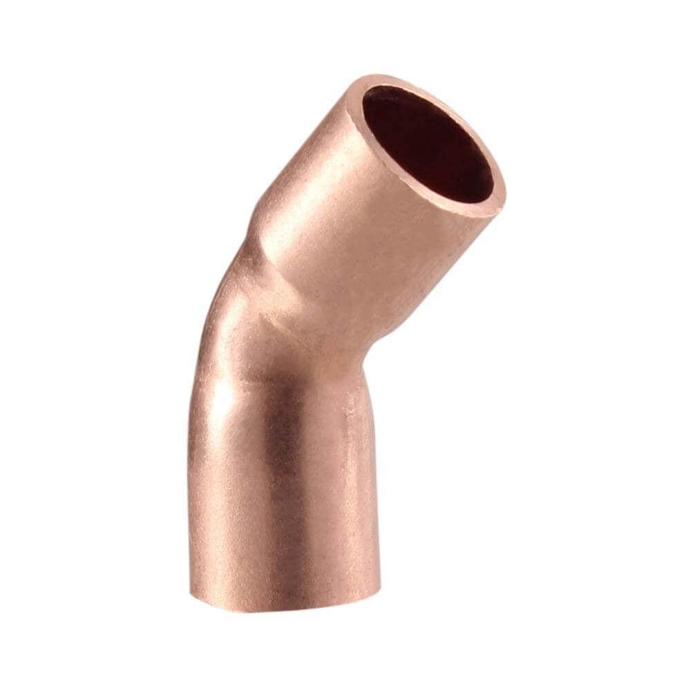 EVERWELL Copper Knee Elbow 3/8" 45 Degree with Cxc 106-38