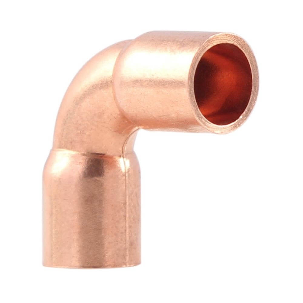 EVERWELL Copper Knee Elbow 1/2" 90 Degree Short with Cxc 107C-12