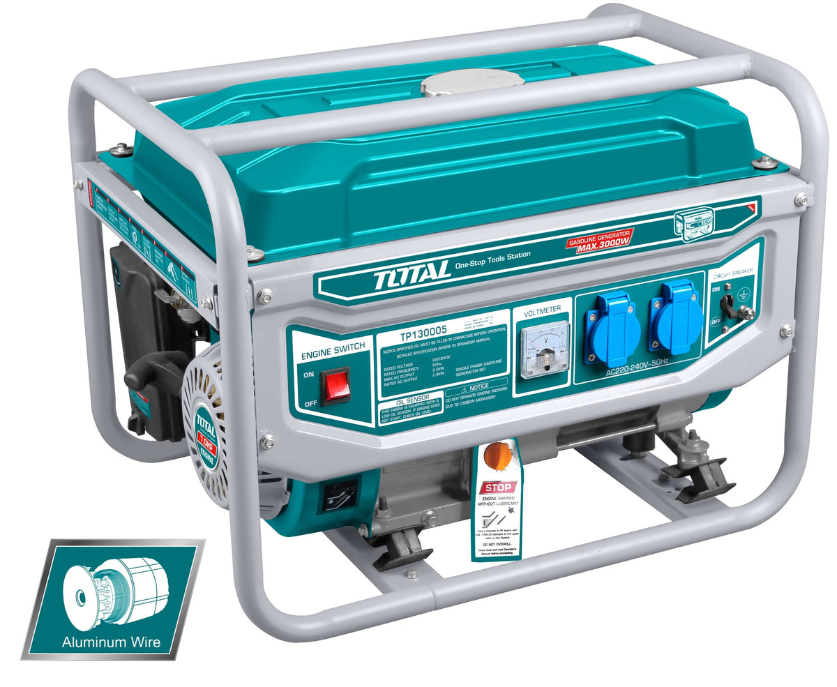 TOTAL Generator 3000W UTP130005 Pull Start