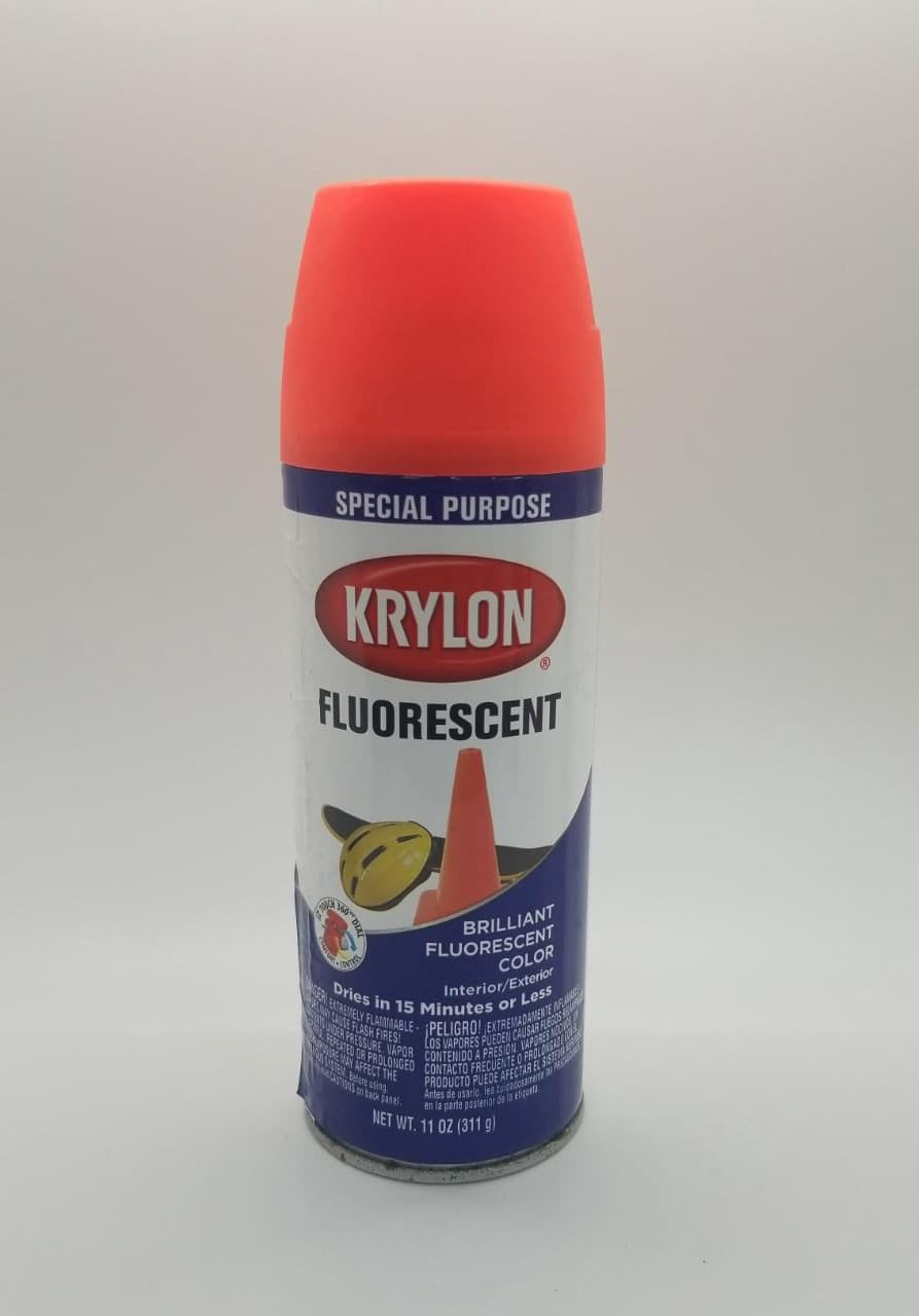 KRYLON Fluorescent Red Orange 3101 11OZ