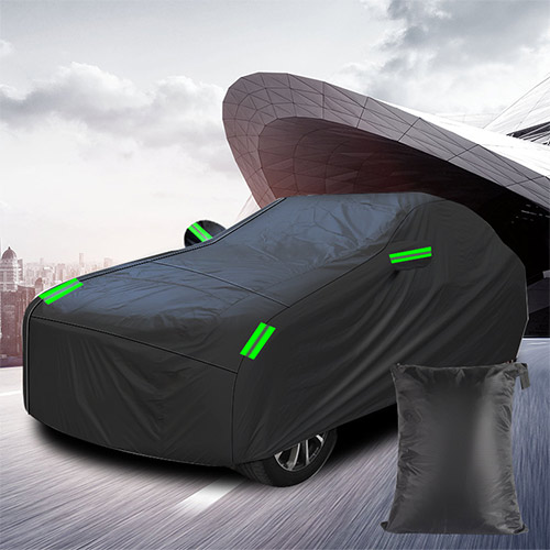 CRAFTEK Car Cover GUD-BY-1026XXL Waterproof Black Xxl for Car 192" to 209" Long