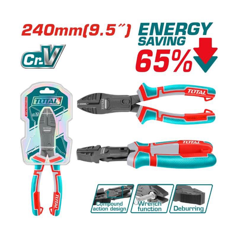 TOTAL Pliers 3PCS Compound THT2CK231S