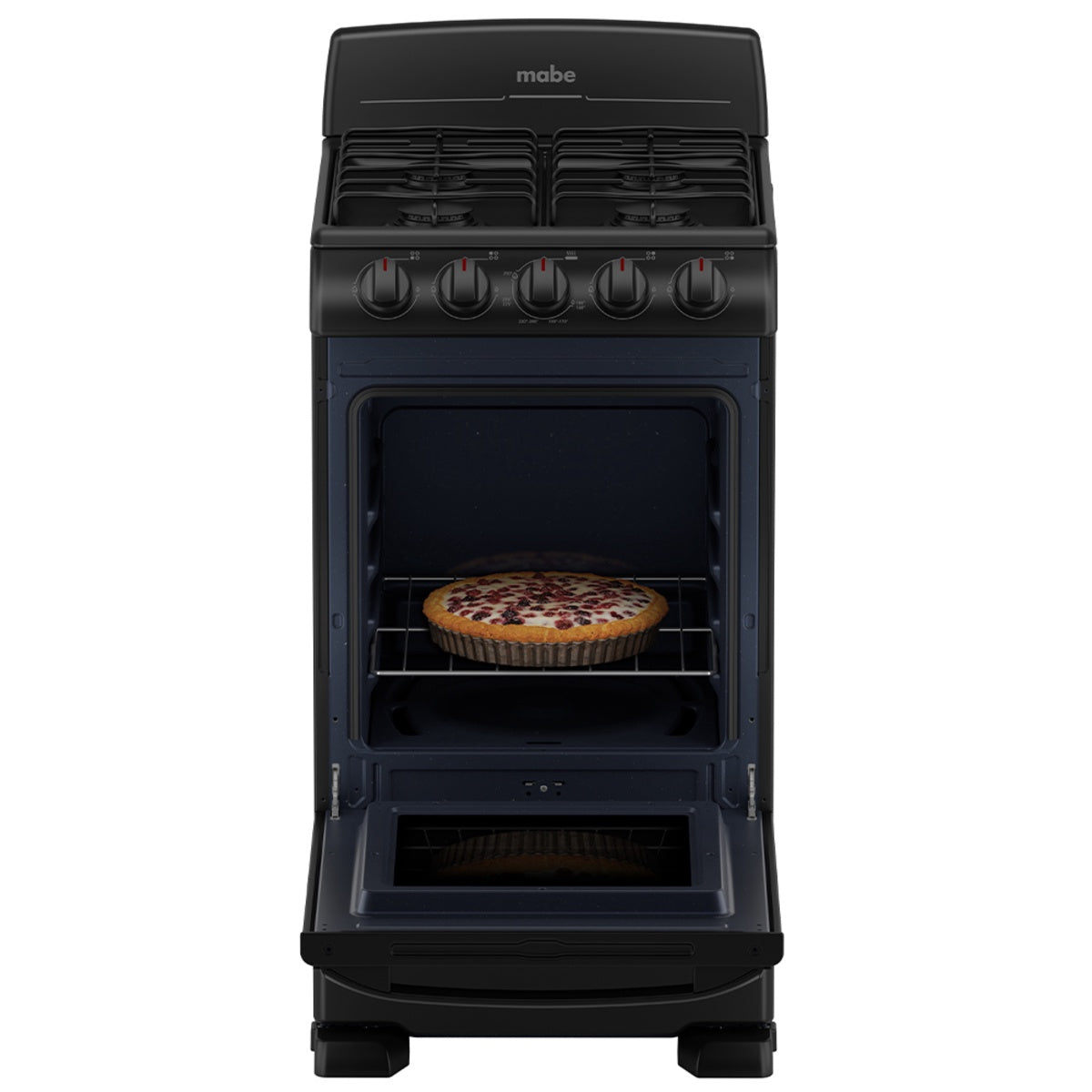 MABE Stove 4 Burner 20" EM5022BAPN1