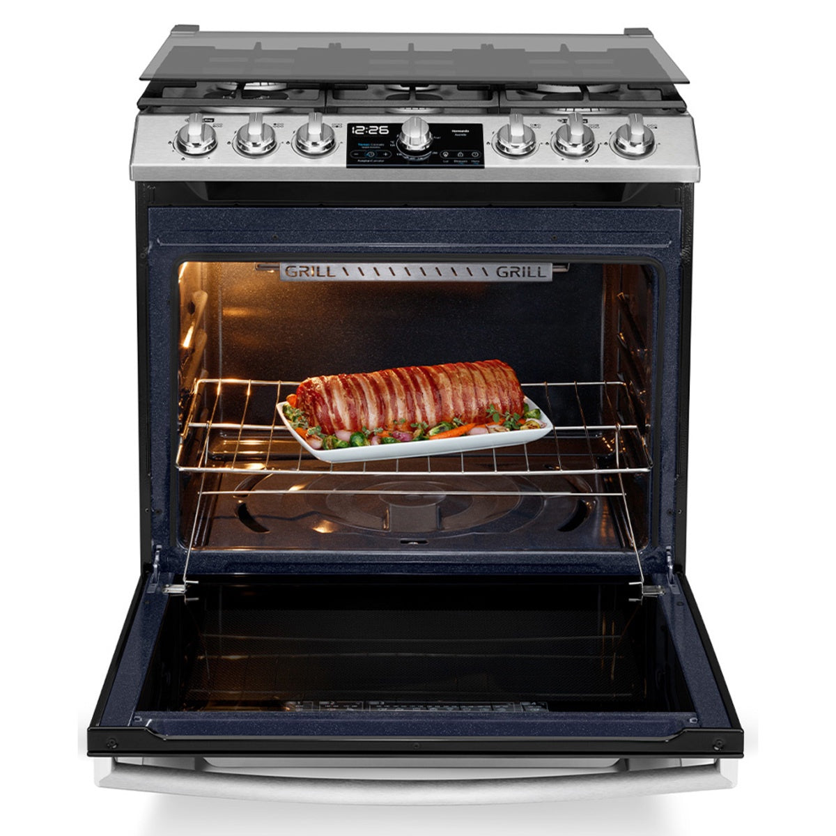 MABE Stove 6 Burner 30" EMH7613DATSS