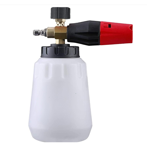 DEVOX Pressure Washer Foam Gun Cannon Red and Black 1L 0.26 Gal HFS-YB02311A
