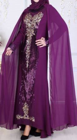 ARAMISS Dress Evening Plum