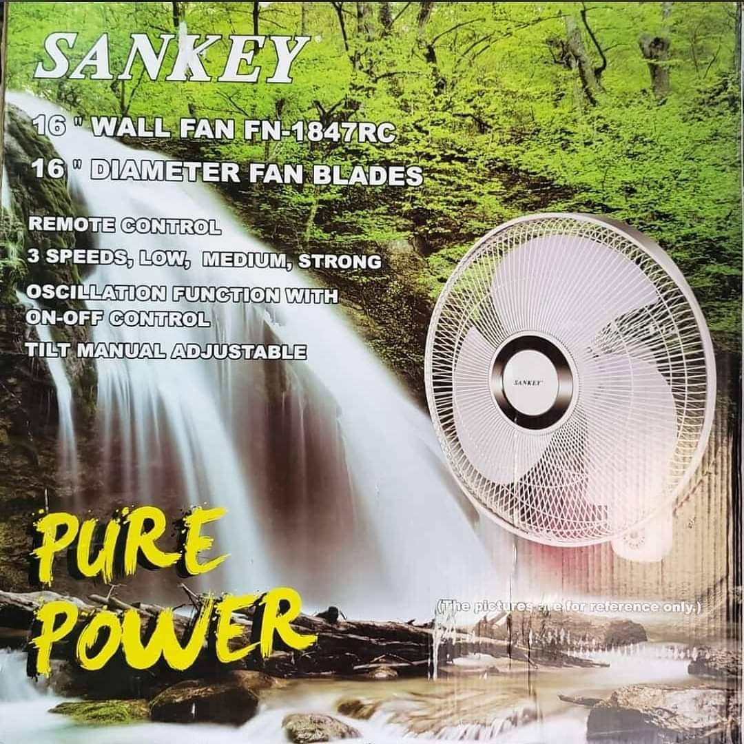 SANKEY Fan 16" Wall FN-1847RC 110V