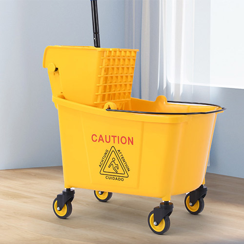 MUTBERG Mop Bucket with Wringer 32L (35QT) HRU-FSB062
