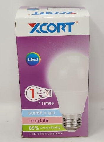 SUPER BRIGHT Bulb LED 12W 1000-1080LM E27 85-265V Xcort Purple Box