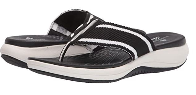CLARKS Footwear Women's Mira Palm FLIP-FLOP
