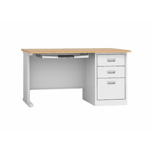 HONDUR Office Desk Metal 48"X 24" X 29.5" 3 Drawer HQF-BOD-01