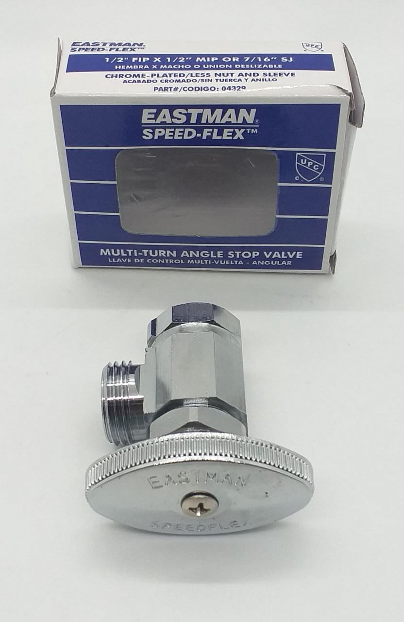 EASTMAN Angle Valve 1/2" X 1/2" 04329