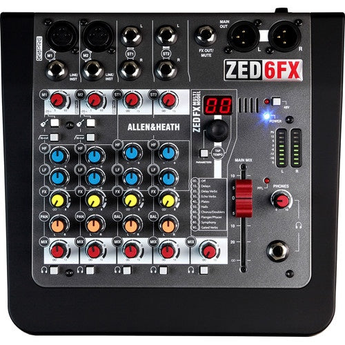ALLEN & HEATH Mixer ZED-6FX