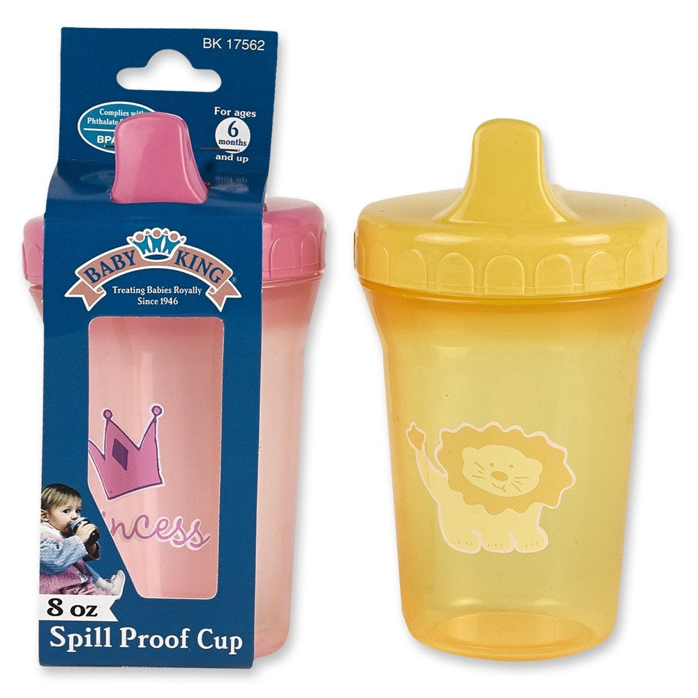 BABYKING Baby SPILL-PROOF Cup BK17562 8OZ 6MONTHS + Bpa Free