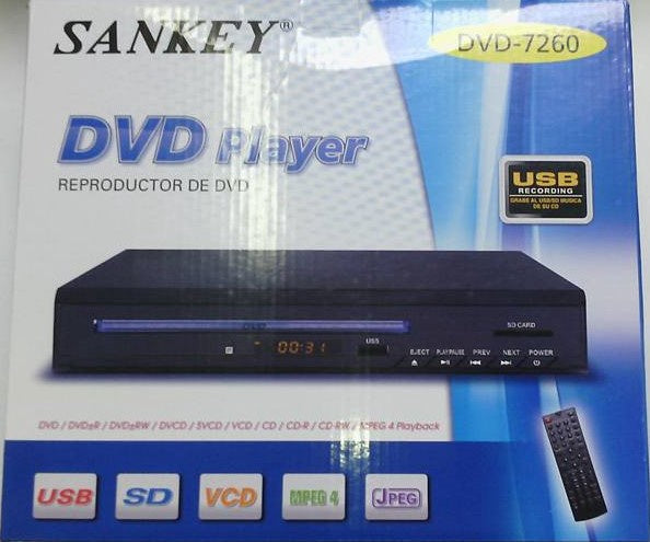 SANKEY Dvd DVD-7260