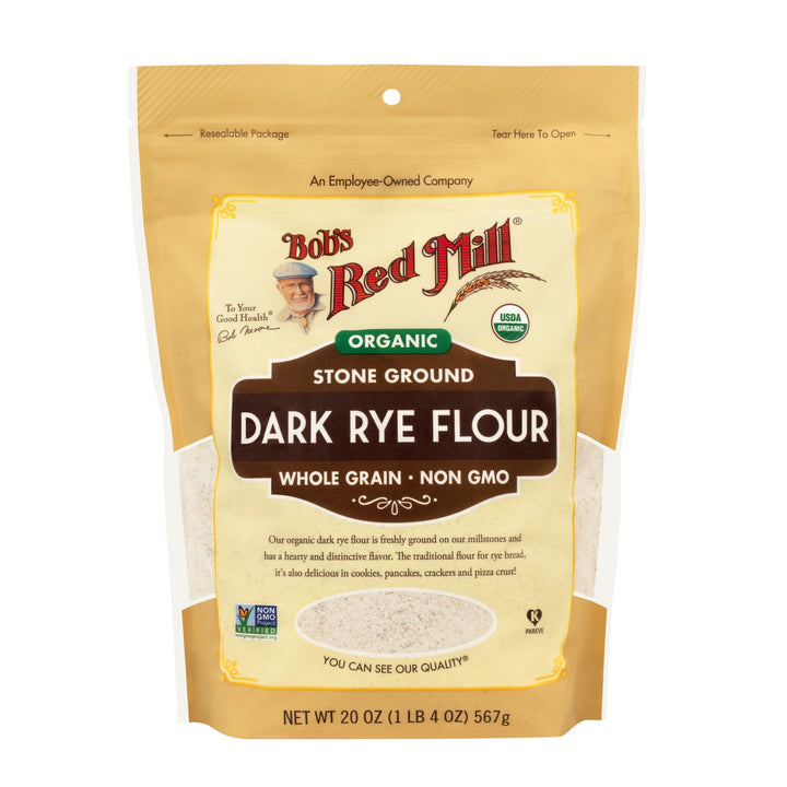 Bobs Red Mill Dark Rye Flour 20 Oz