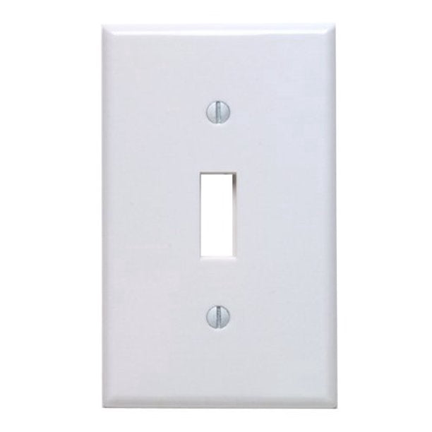 LEVITON Switch Cover 2" X 4" White 020-88001