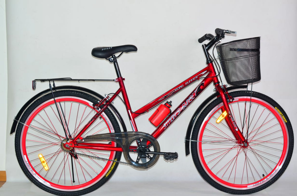 SINGH'S SUNSET Bicycle 26" Lady Singh's SS-2601 Alloy