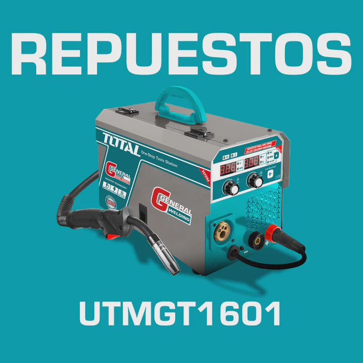 TOTAL Welding Machine UTMGT16058 Inverter 160A MAG/MIG/MMA/TIG Lift