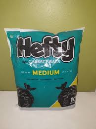 Bags Garbage 10PCS Med Hefty