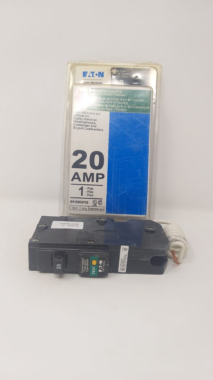 EATON Breaker Arci Fault 20A S/POLE BR120CAFCS