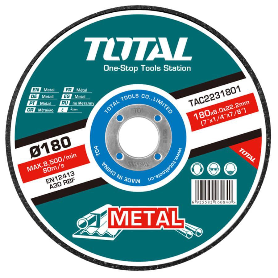 TOTAL Disc 7" Metal Grinding TAC2231801