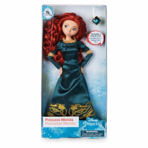 DISNEY Toy Merida Classic Doll with Ring – Brave – 11 1/2''