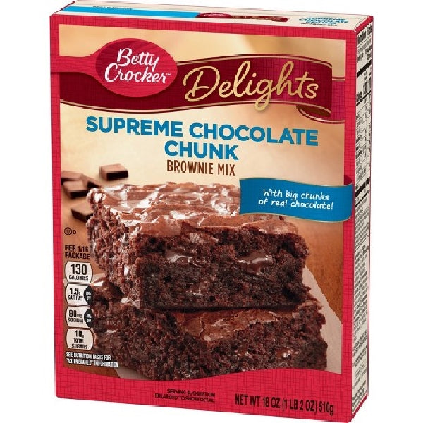 Bet Crock Brownie Mix Choc Chunk 18oz